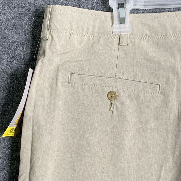 Nicklaus NWT Golf Shorts Men 40 Tan Eco-Choice Stay Dry Sun Protection UPF 50 - Picture 7 of 10